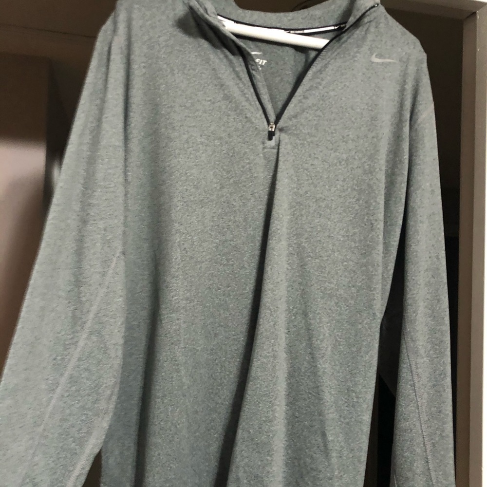 Nike quarter zip athletic jacket